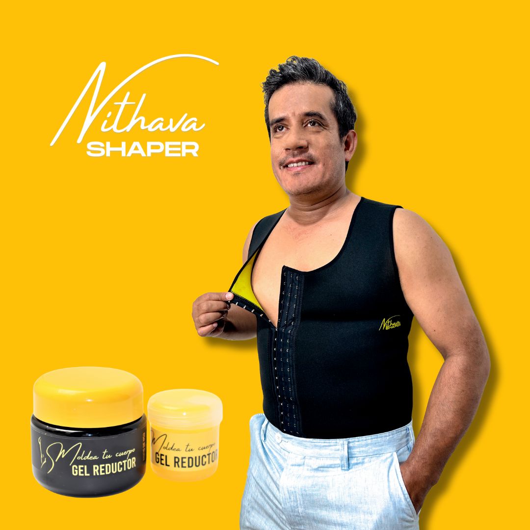 KIT SAUNA HOMBRE - Chaleco Hombre + Gel Caliente y Frio