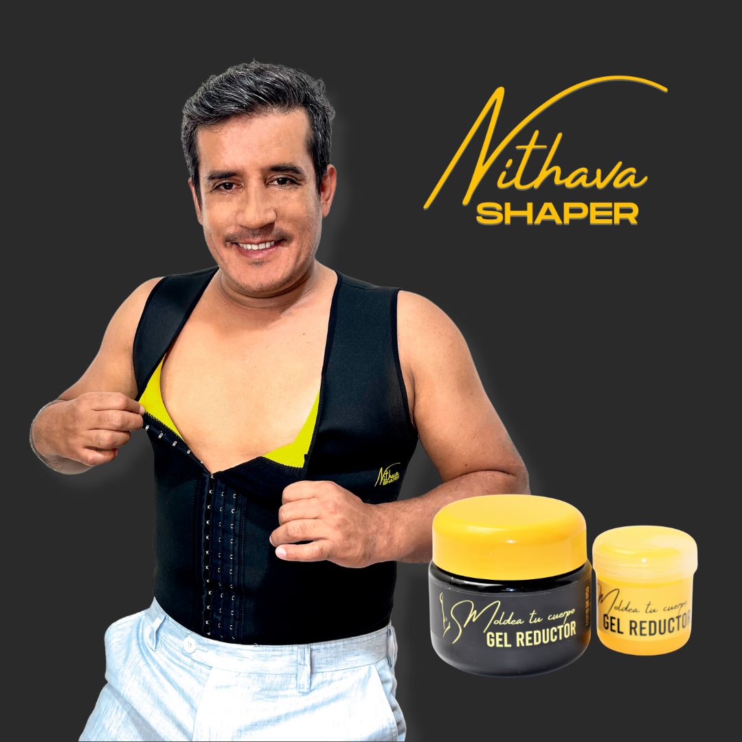 KIT SAUNA HOMBRE - Chaleco Hombre + Gel Caliente y Frio