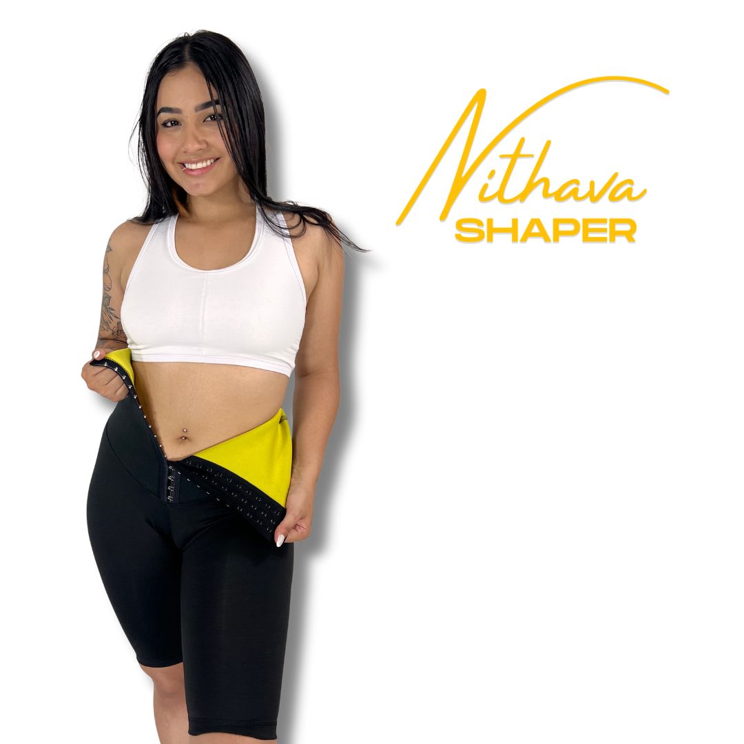 LEGGINS CORTO BROCHES REDUCTOR