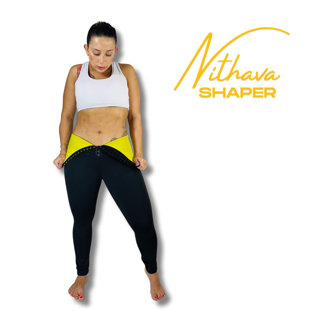 LEGGINS LARGO BROCHES REDUCTOR